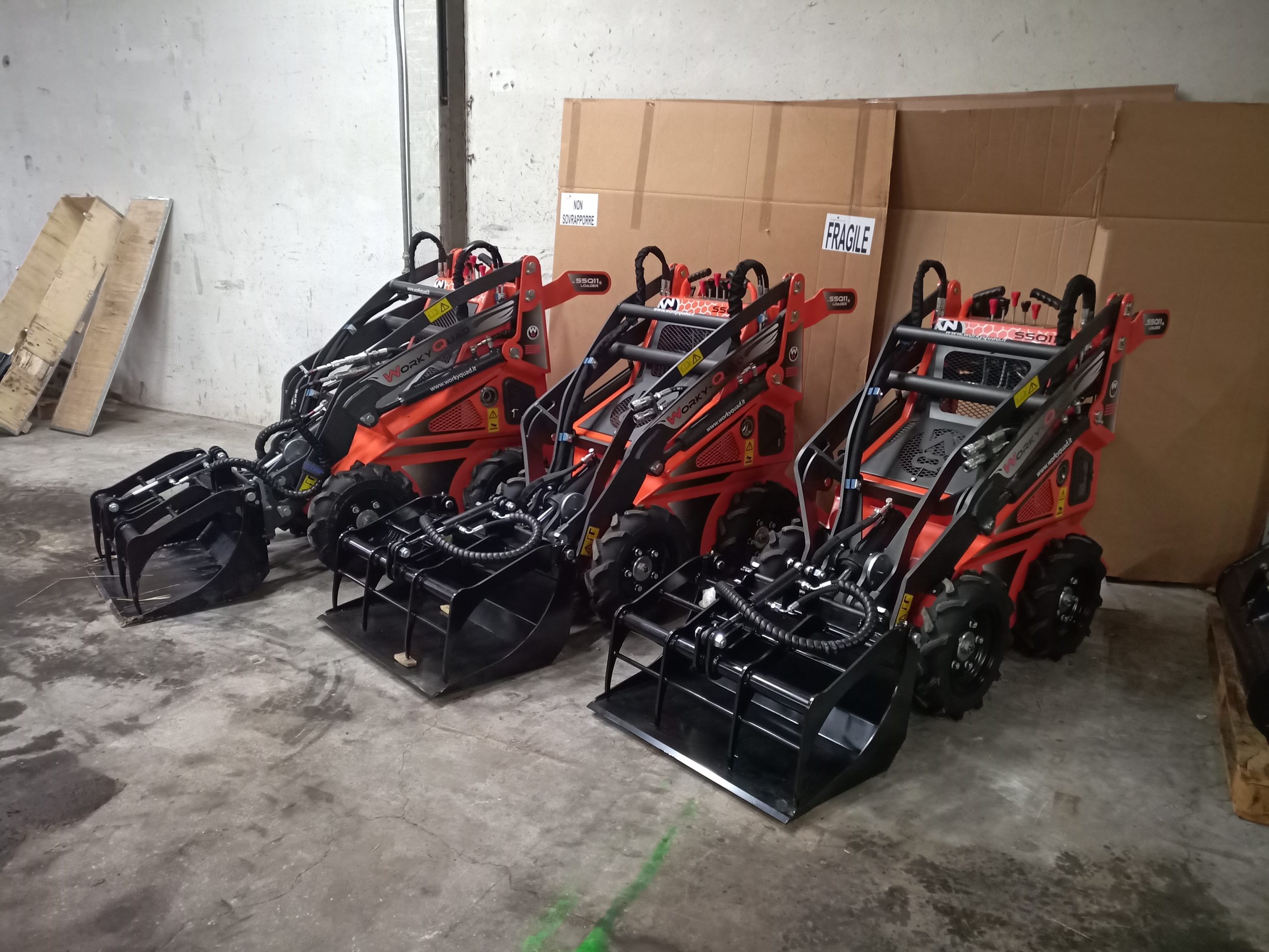 Chargeuses WorkyQuad